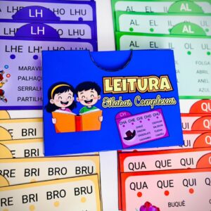 Fichas de Leitura Sílabas Complexas